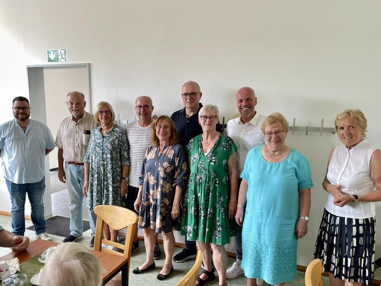 Gruppenbild der Verantwortlichen 